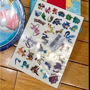 2 OF 2 • POKEMON PARTY DECO & FAVORS BUNDLE
